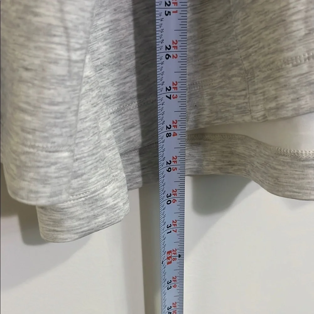 NWT Cable & Gauge Super Soft Gray Hoodie Shirt, Womens Plus 3X - Picture 7 of 8